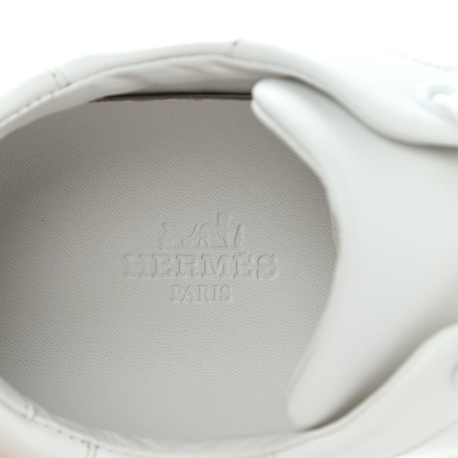 Hermes Calfskin Day Sneakers 35.5 White 6 of 8