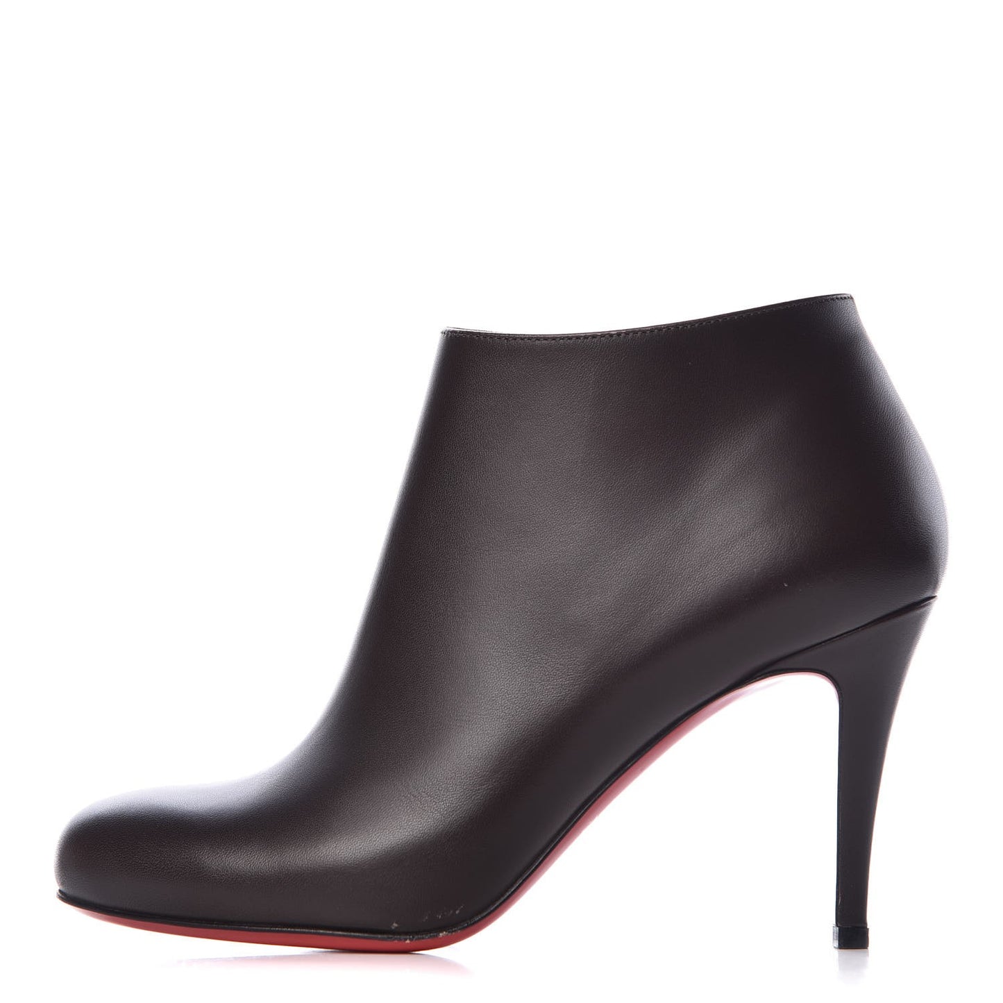 Calfskin Belle 85 Ankle Boots 36.5 Black