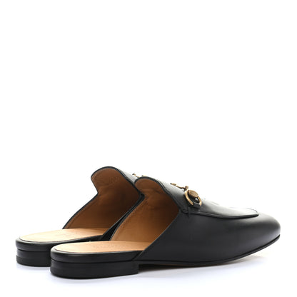 Gucci Calfskin Womens Princetown Slippers 36 Black 4 of 10