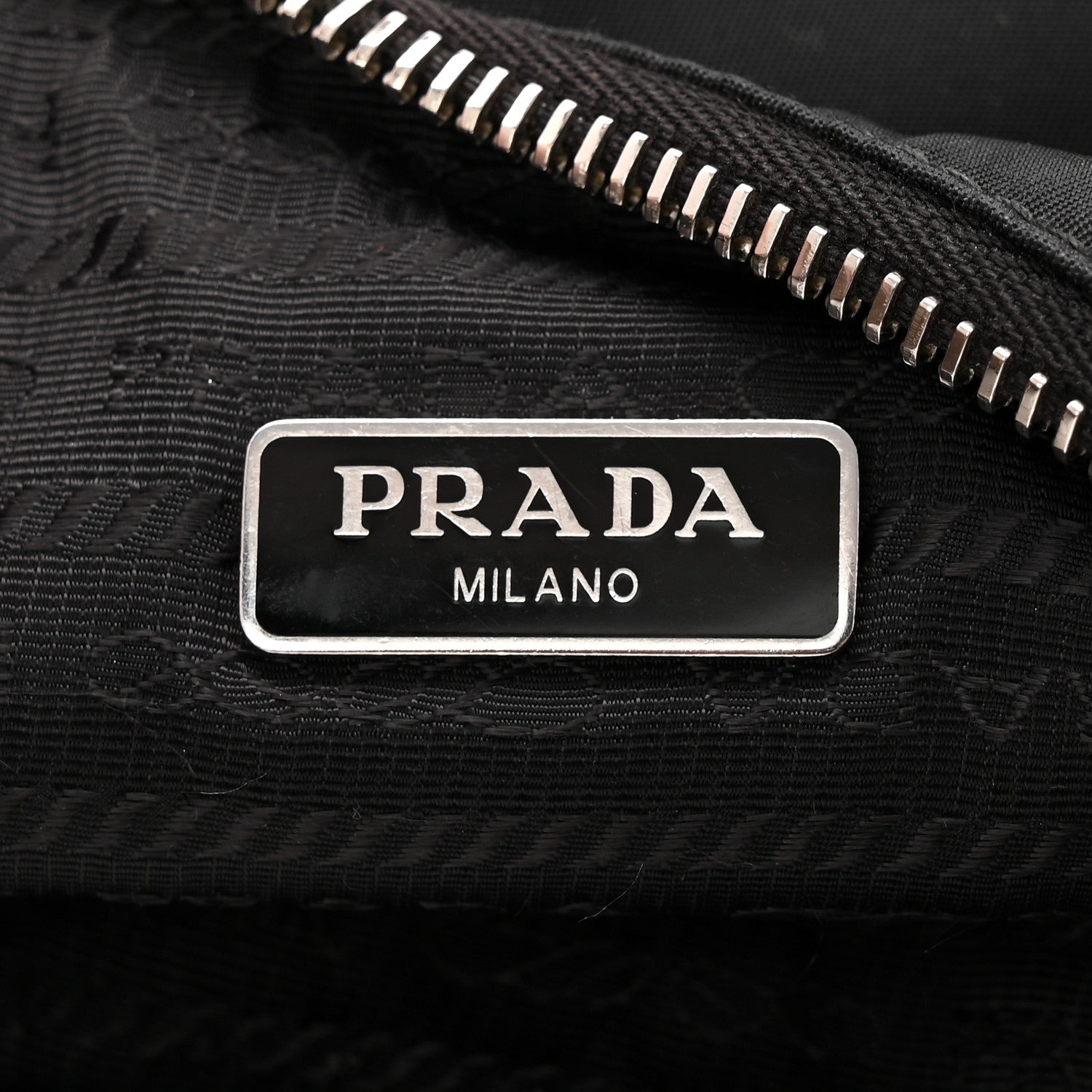 Prada Nylon Re-Edition 2005 Shoulder Bag Black 6 of 12