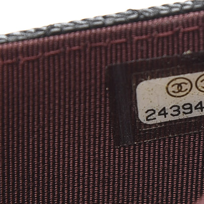Chanel Caviar Quilted Flap Card Holder Wallet Black 8 of 9