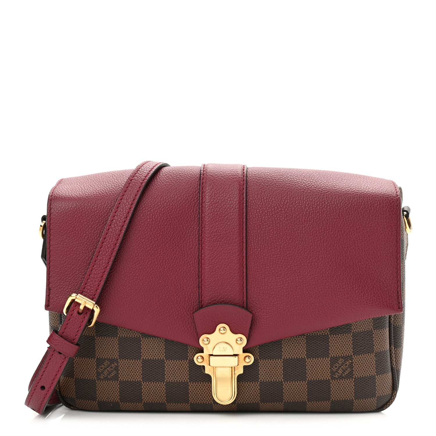 Louis Vuitton Damier Ebene Clapton Raisin 1 of 10