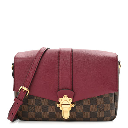 Louis Vuitton Damier Ebene Clapton Raisin 1 of 10