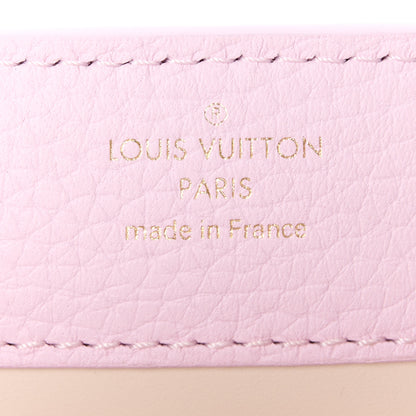 Louis Vuitton Taurillon Lovelock Chain Capucines Mini Marshmallow 6 of 9