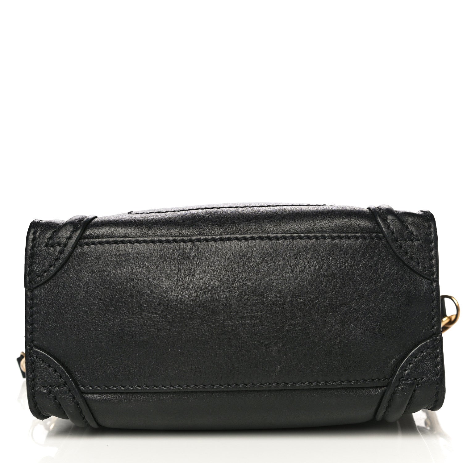 Celine Smooth Calfskin Nano Luggage Black 17 of 17