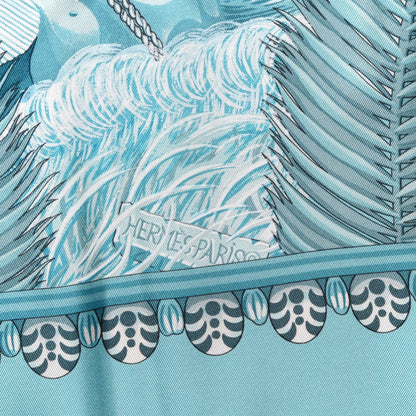 Hermes Silk Gloire d’Alexandre Scarf 90 2 of 3