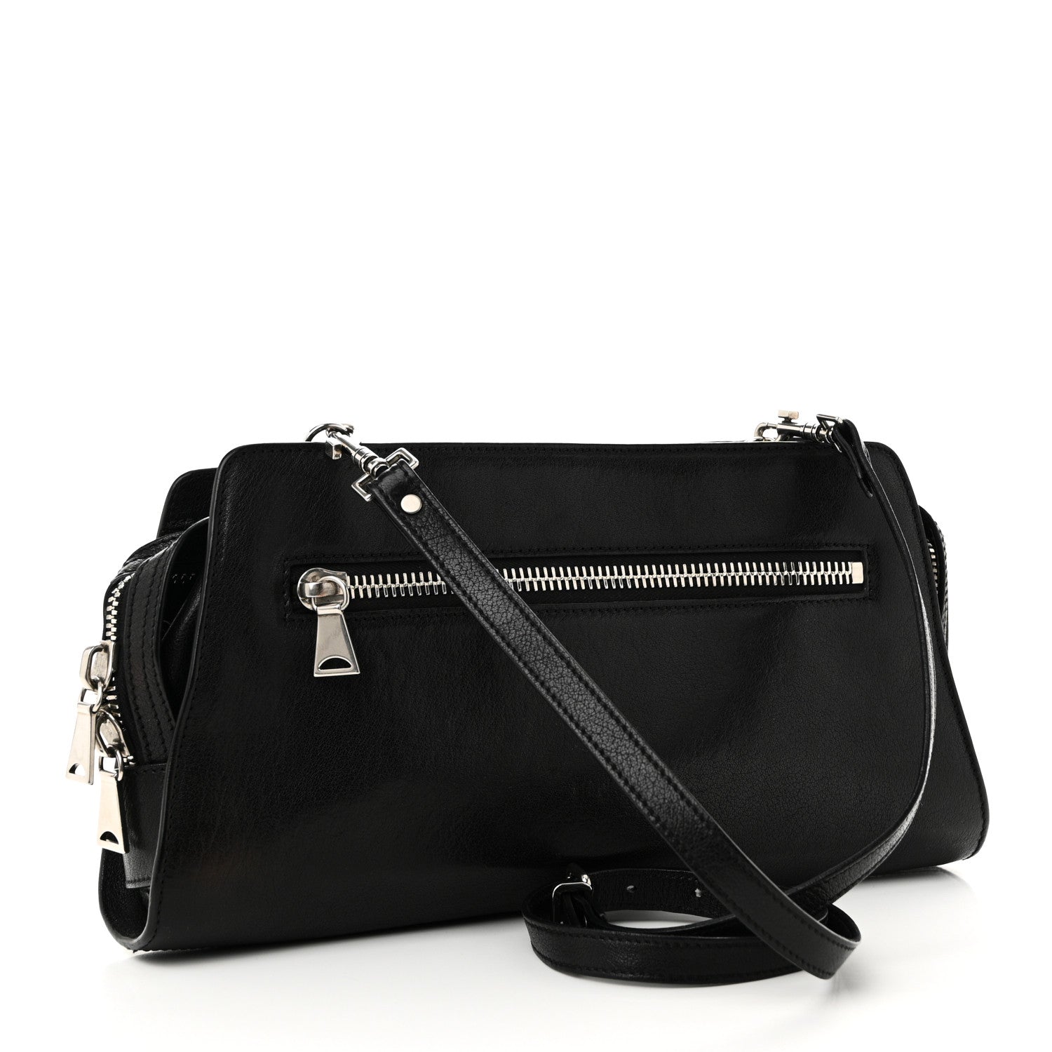 Proenza Schouler Calfskin PS13 Shoulder Bag Black 3 of 10