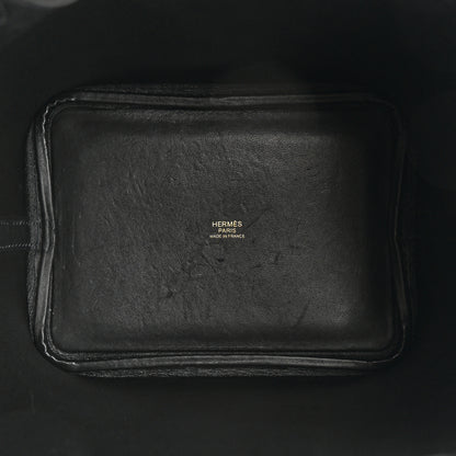 Hermes Ostrich Picotin Lock 18 Black 8 of 21