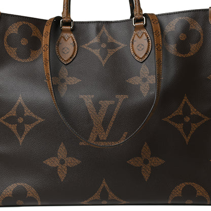 Louis Vuitton Reverse Monogram Giant Onthego GM 7 of 13