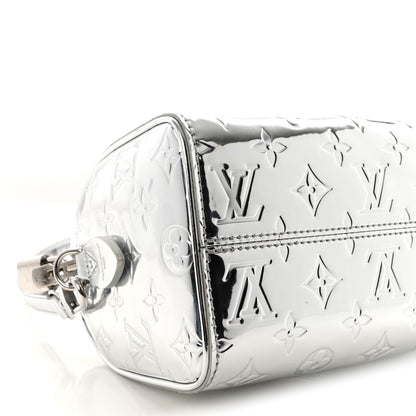 Louis Vuitton Monogram Miroir Speedy Bandouliere 20 Silver 8 of 10
