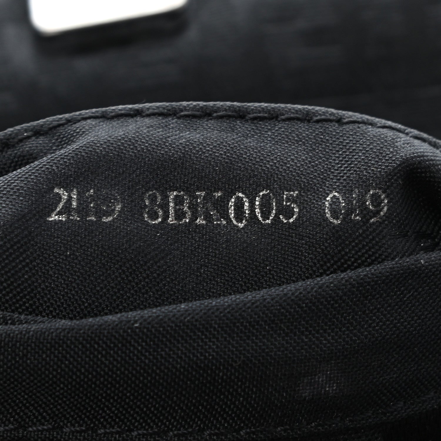 Fendi Zucchino Mini Baguette Black 7 of 14
