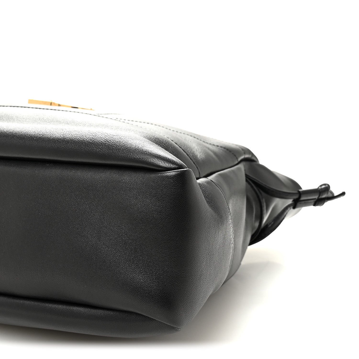Saint Laurent Lambskin Small Jamie Shopping Tote Black 10 of 10