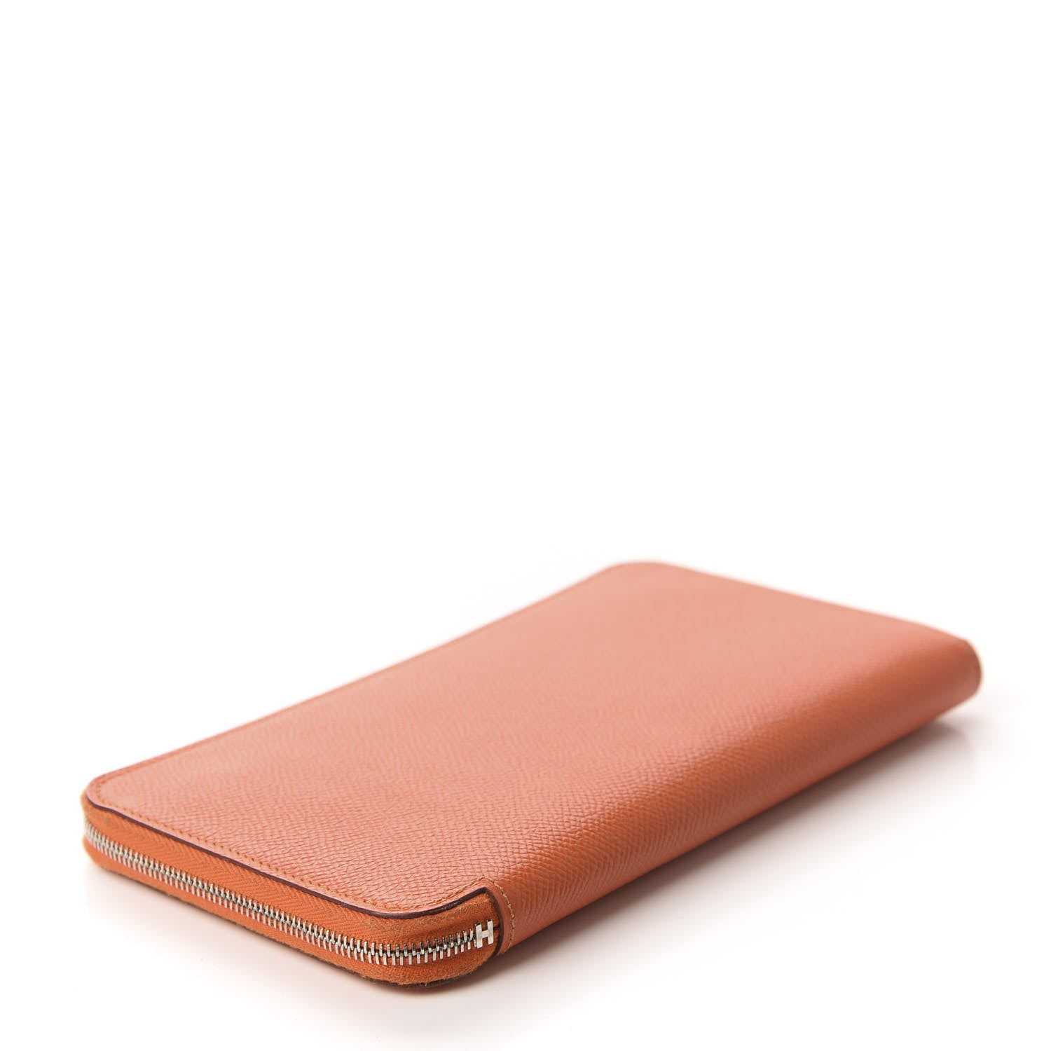 Hermes Epsom Silk'in Wallet Feu 4 of 7