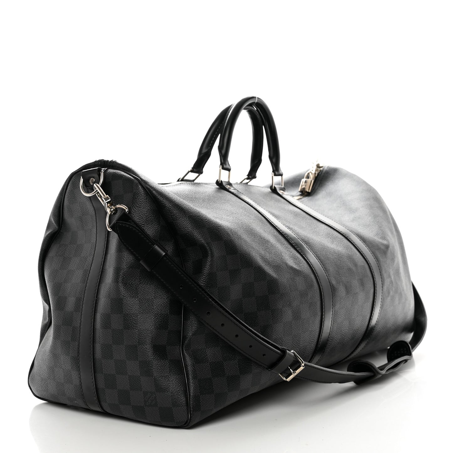 Damier Graphite Keepall Bandouliere 55