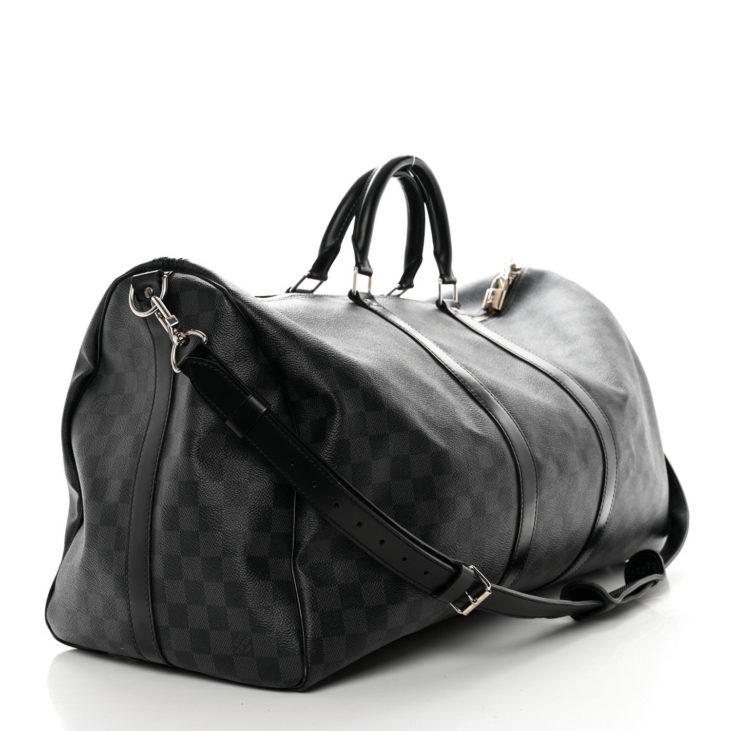 Louis Vuitton Damier Graphite Keepall Bandouliere 55 2 of 18