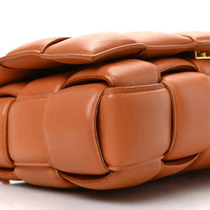 Bottega Veneta Lambskin Maxi Intreccio Padded Chain Cassette Crossbody Bag Clay 6 of 8
