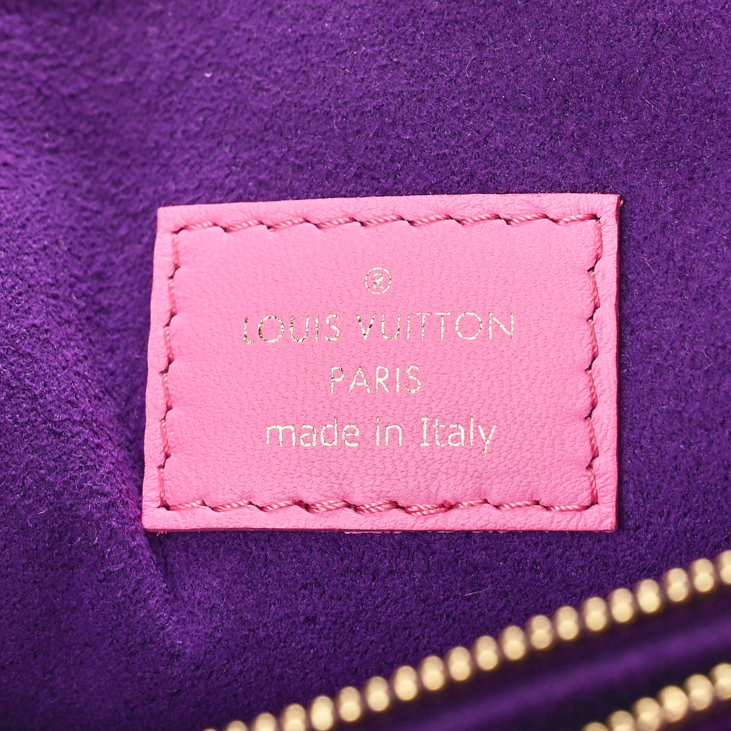 Louis Vuitton Lambskin Embossed Monogram Vuittamins Coussin PM Rose Violet 6 of 8
