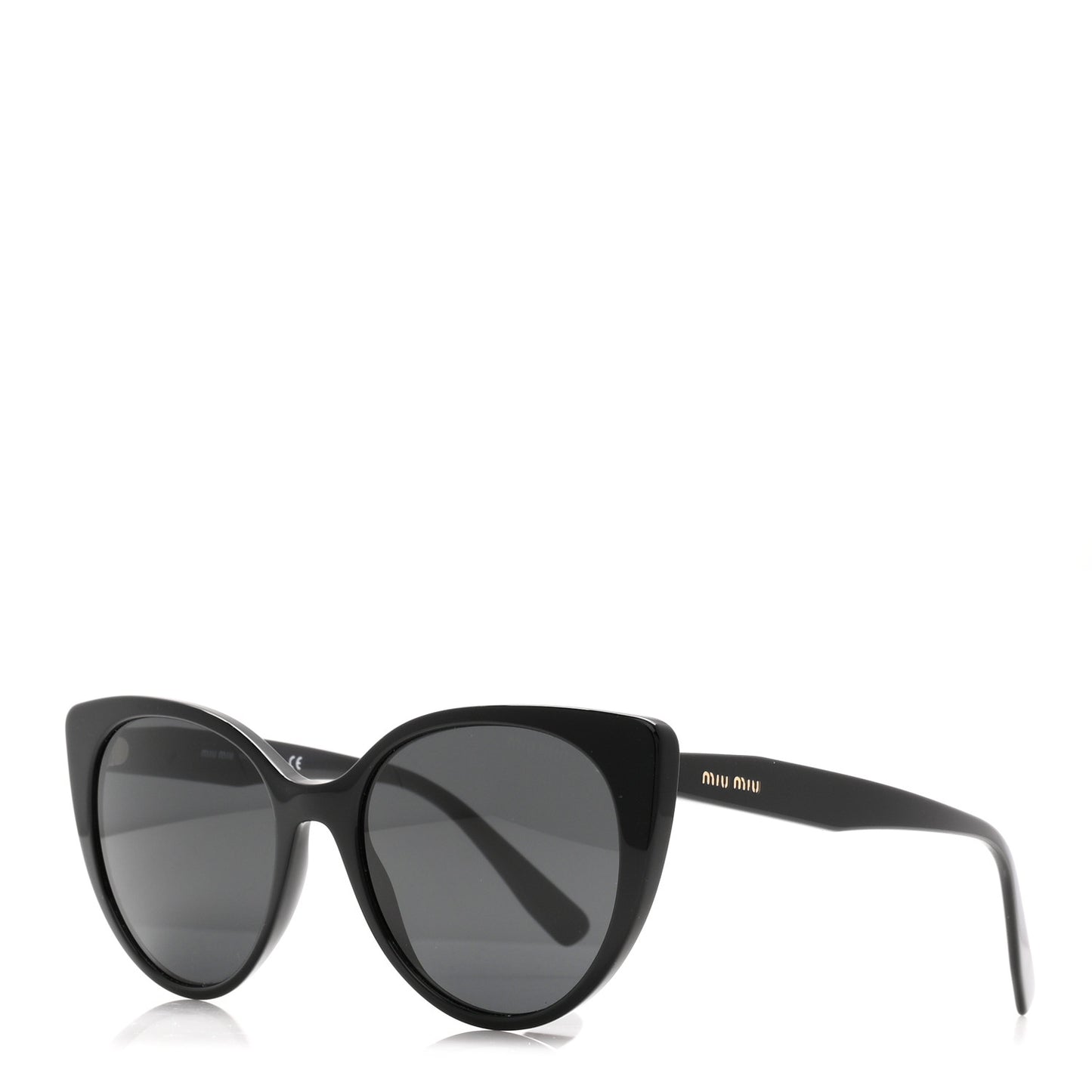 Acetate Cat Eye Sunglasses SMU 05X Black