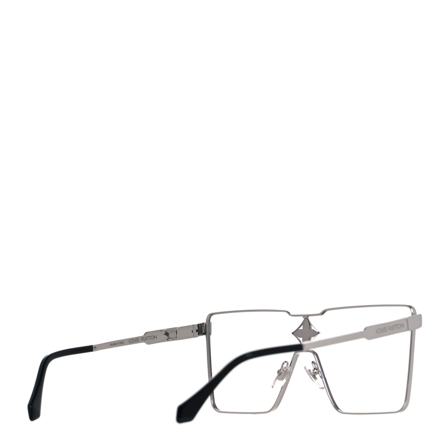 Louis Vuitton Metal Cyclone Sunglasses Z1701U Silver 4 of 7