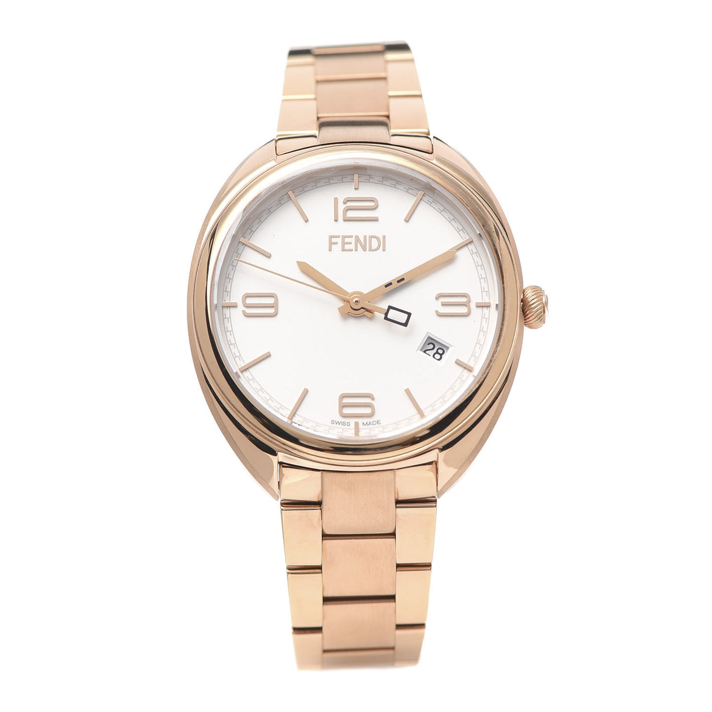 Stainless Steel 34mm Momento Date Quartz Watch