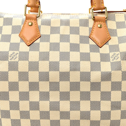 Louis Vuitton Damier Azur Speedy 30 8 of 10