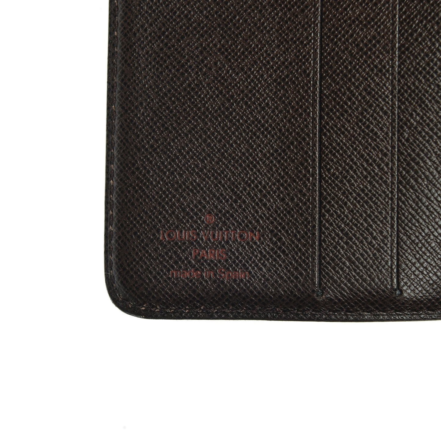 Damier Ebene Zippe Zipped Compact Wallet
