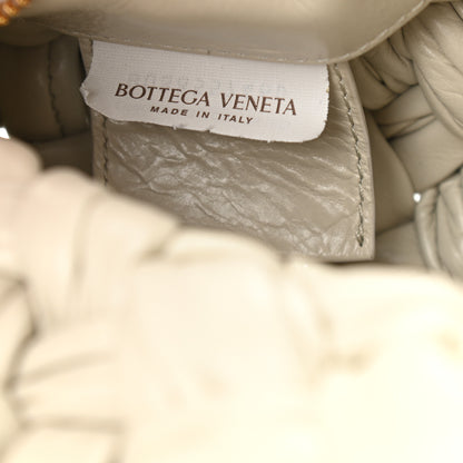 Bottega Veneta Paper Calfskin Intrecciato Banana Hobo Plaster 6 of 10