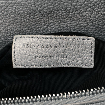 Saint Laurent Grained Calfskin Small Supple Sac De Jour Grey 7 of 10