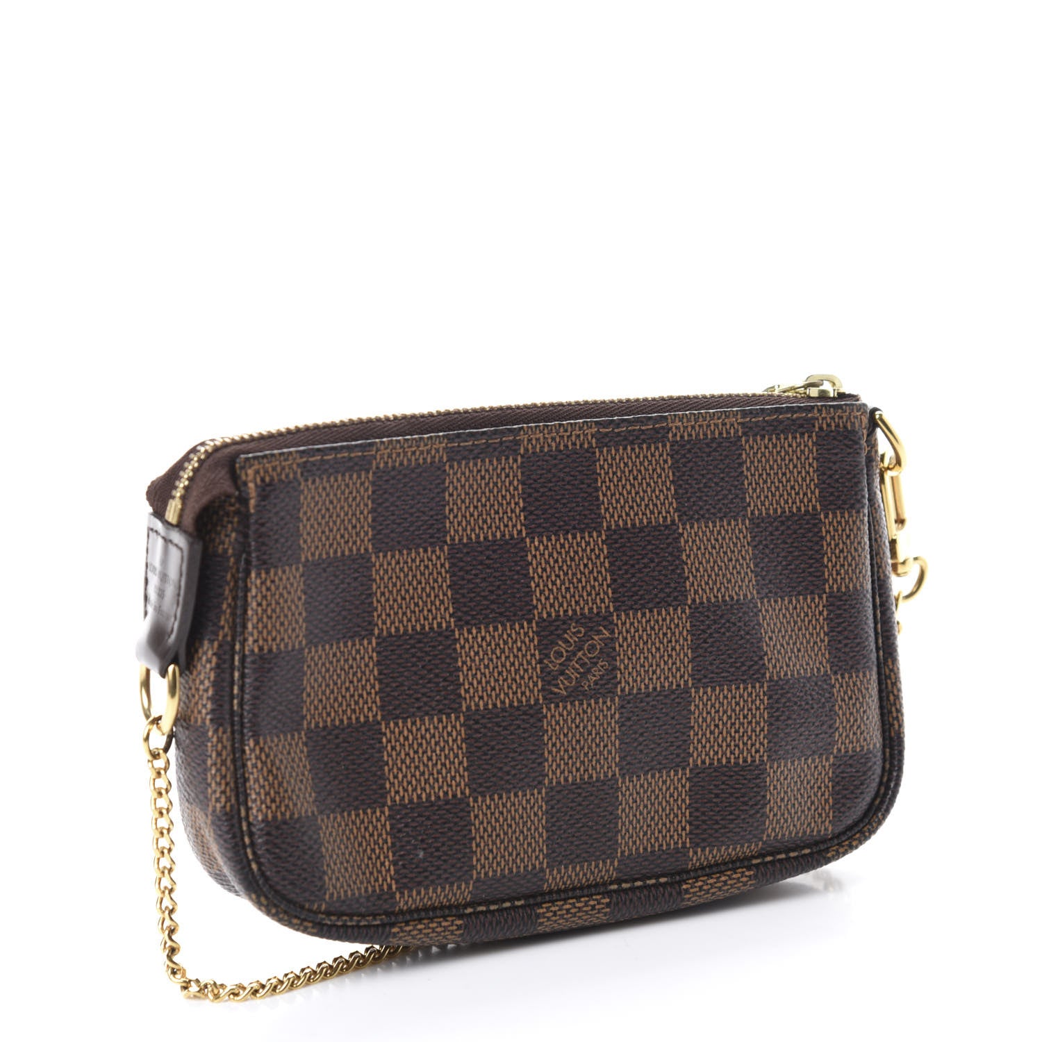 Louis Vuitton Damier Ebene Mini Pochette Accessories 3 of 7