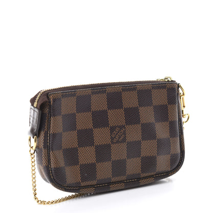 Louis Vuitton Damier Ebene Mini Pochette Accessories 3 of 7
