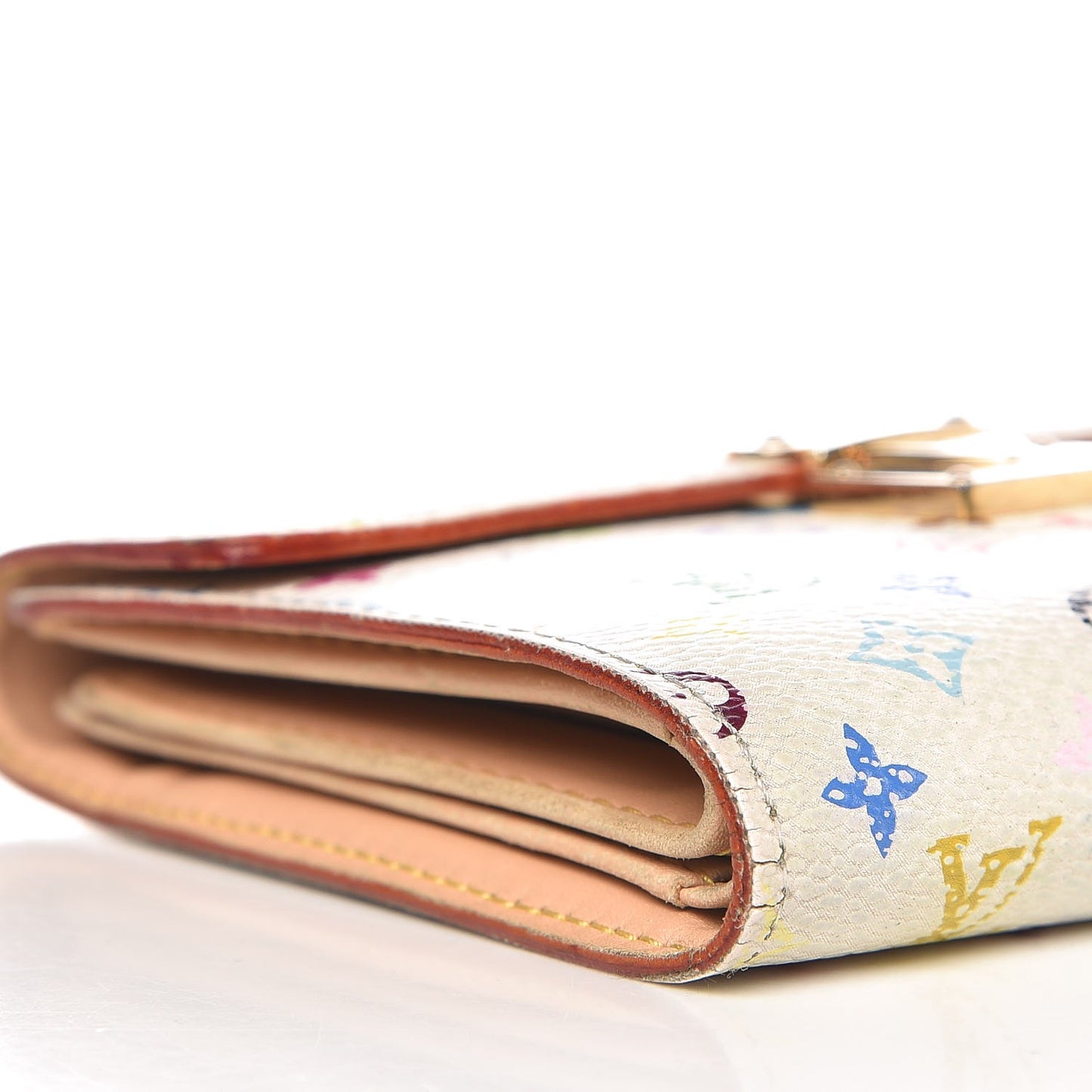 Monogram Multicolor Koala Wallet White