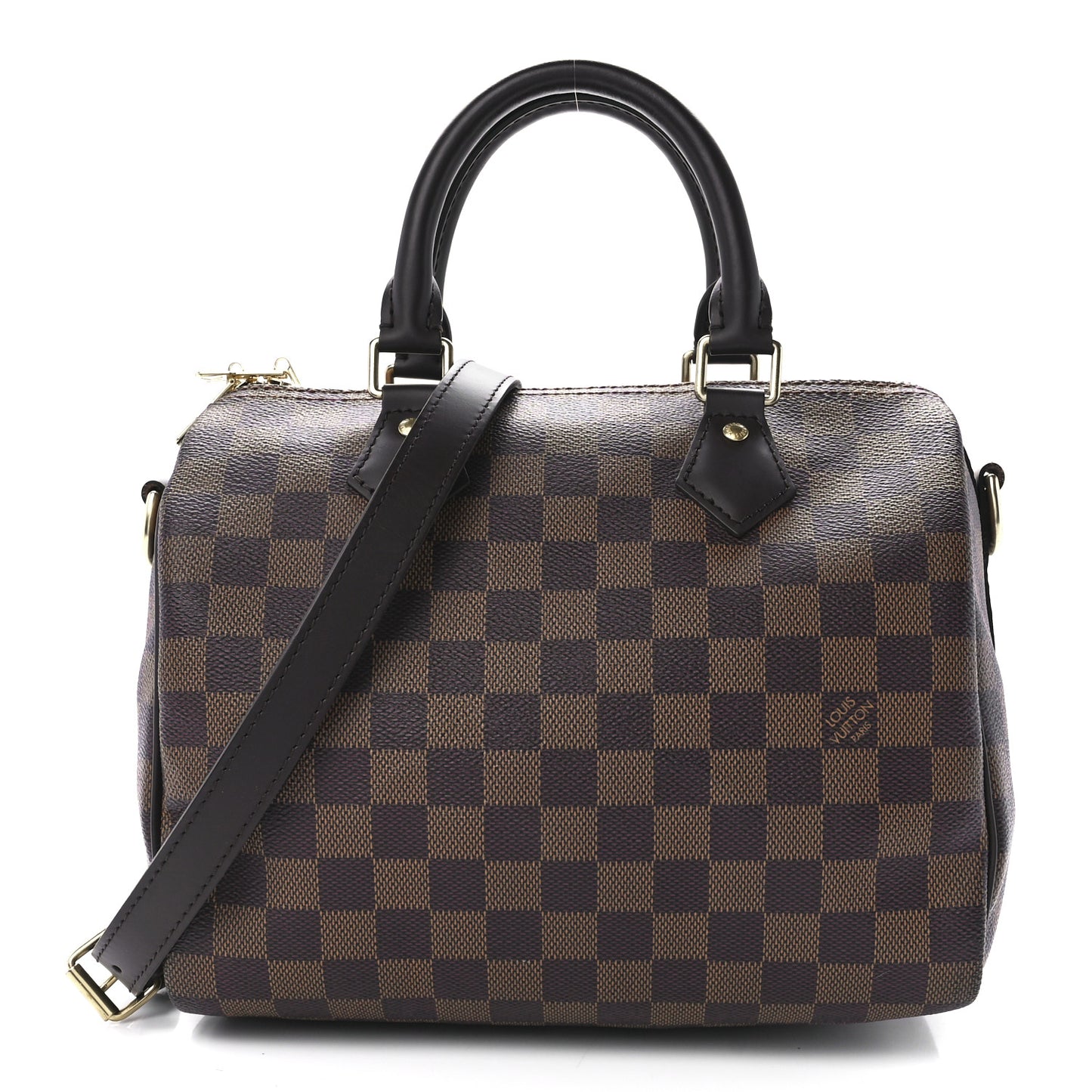 Damier Ebene Speedy Bandouliere 25
