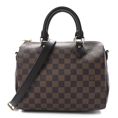 Louis Vuitton Damier Ebene Speedy Bandouliere 25 1 of 13