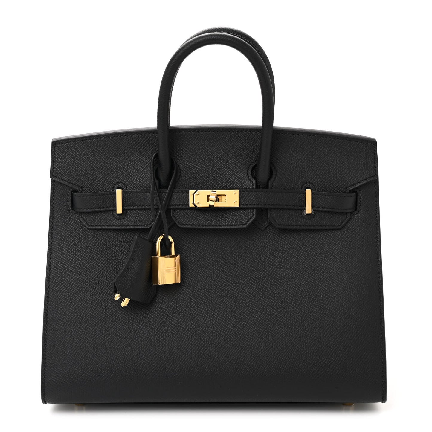 Epsom Birkin Sellier 25 Black
