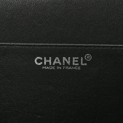 Chanel Lambskin Crystal CC Quilted Clutch Black 7 of 13