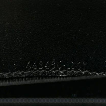 Gucci Calfskin Matelasse GG Marmont Continental Wallet Black 6 of 8