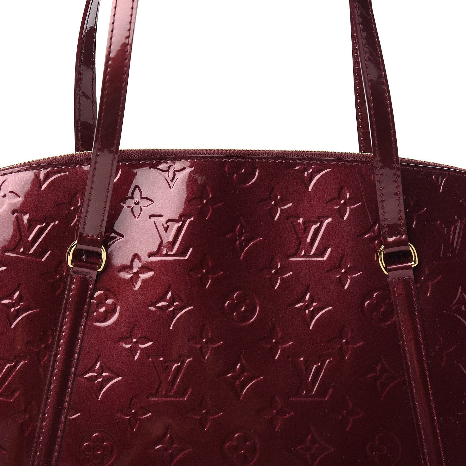 Louis Vuitton Vernis Zipped Avalon Rouge Fauviste 8 of 8