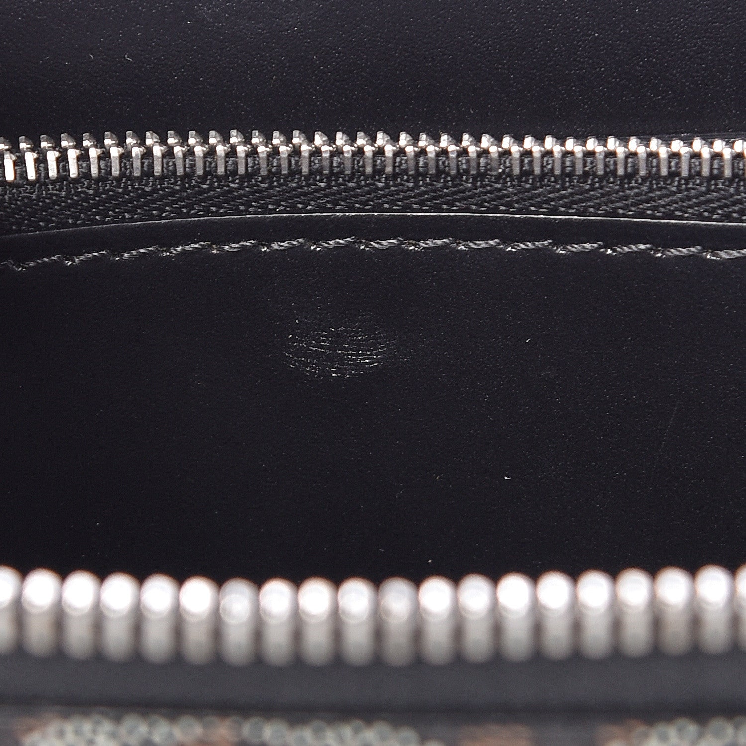 Goyard Goyardine Matignon Zip Around GM Wallet Black 9 of 10