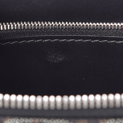 Goyard Goyardine Matignon Zip Around GM Wallet Black 9 of 10