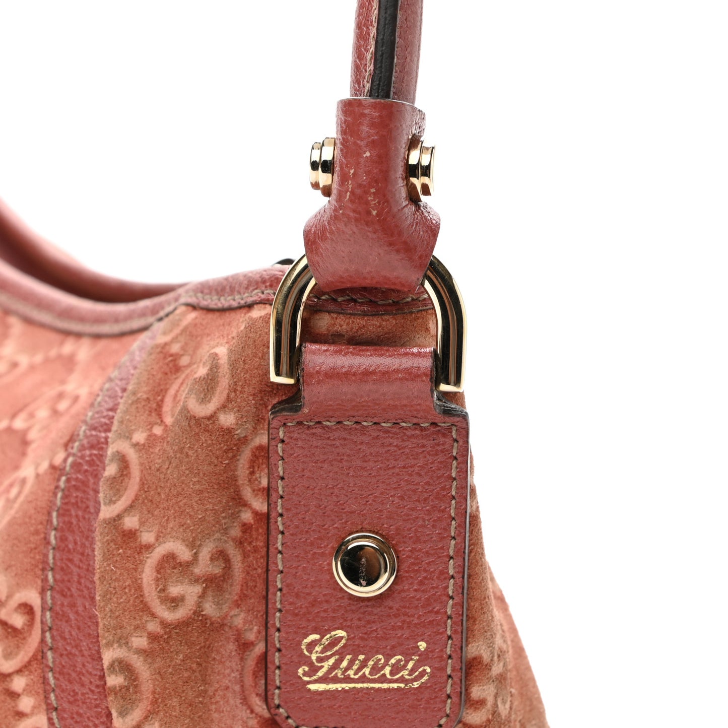 Monogram D Ring Abbey Pochette Rose