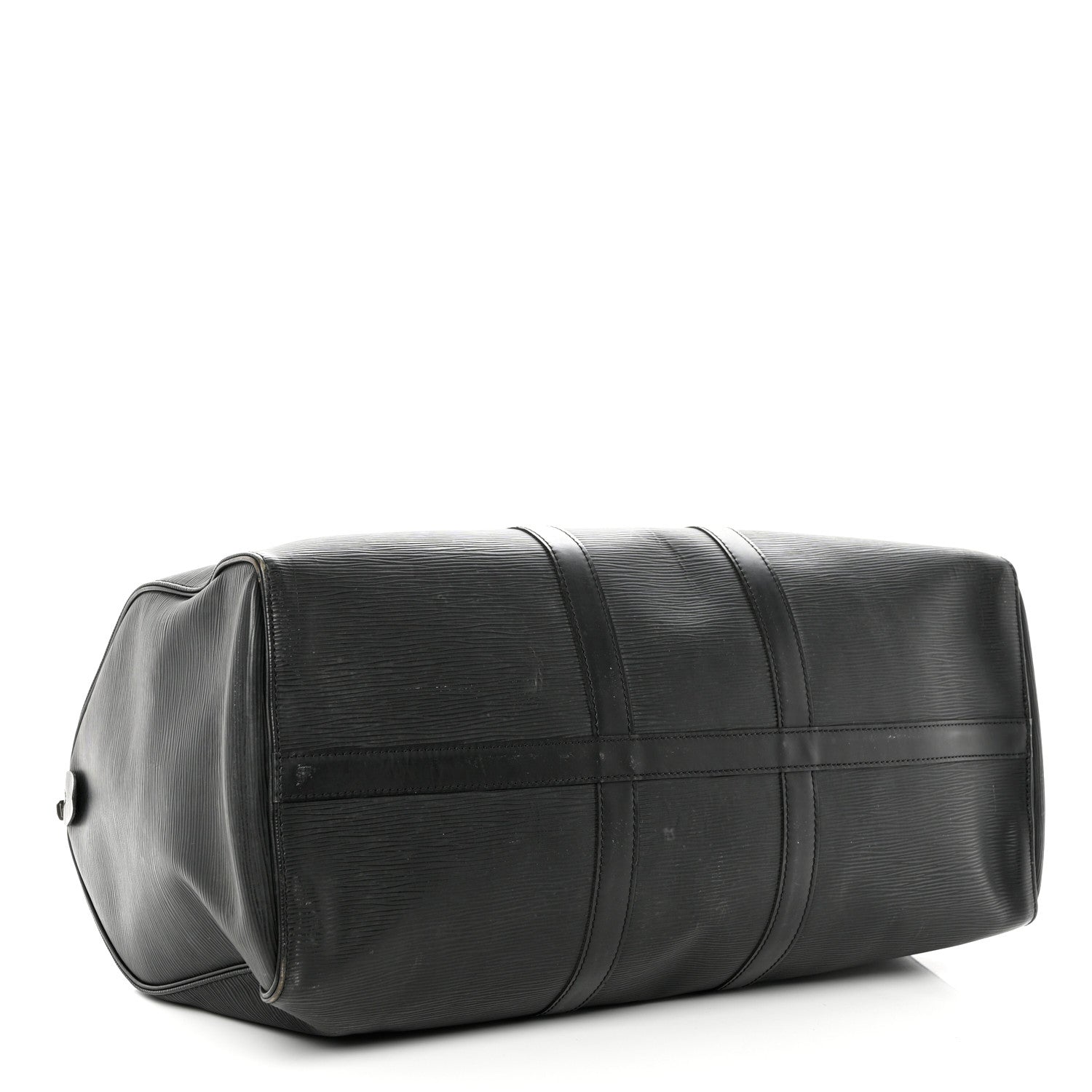 Louis Vuitton Epi Keepall 50 Black 4 of 11
