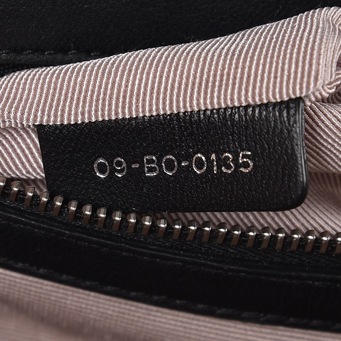 Lambskin Medium Diorama Flap Bag Black