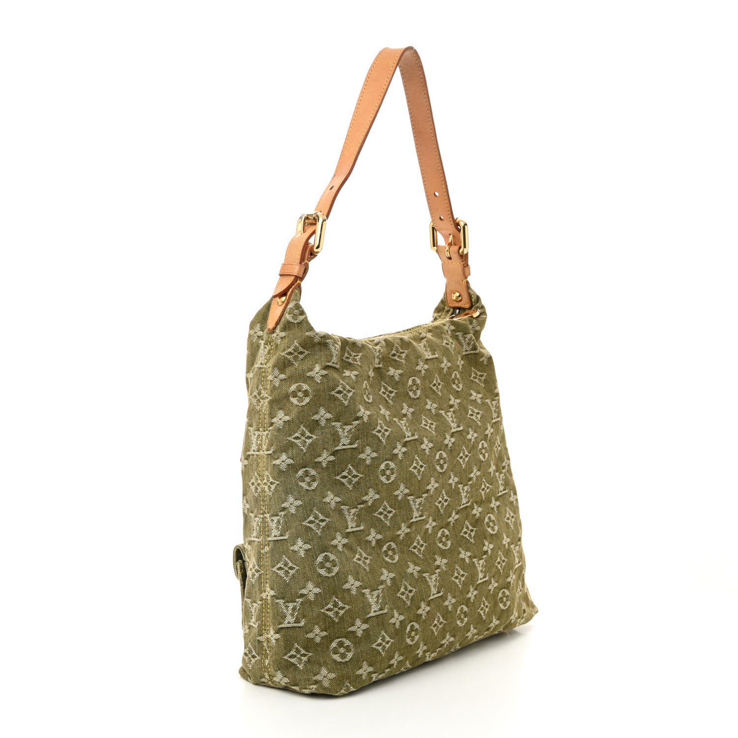 Louis Vuitton Denim Baggy GM Lichen 3 of 11