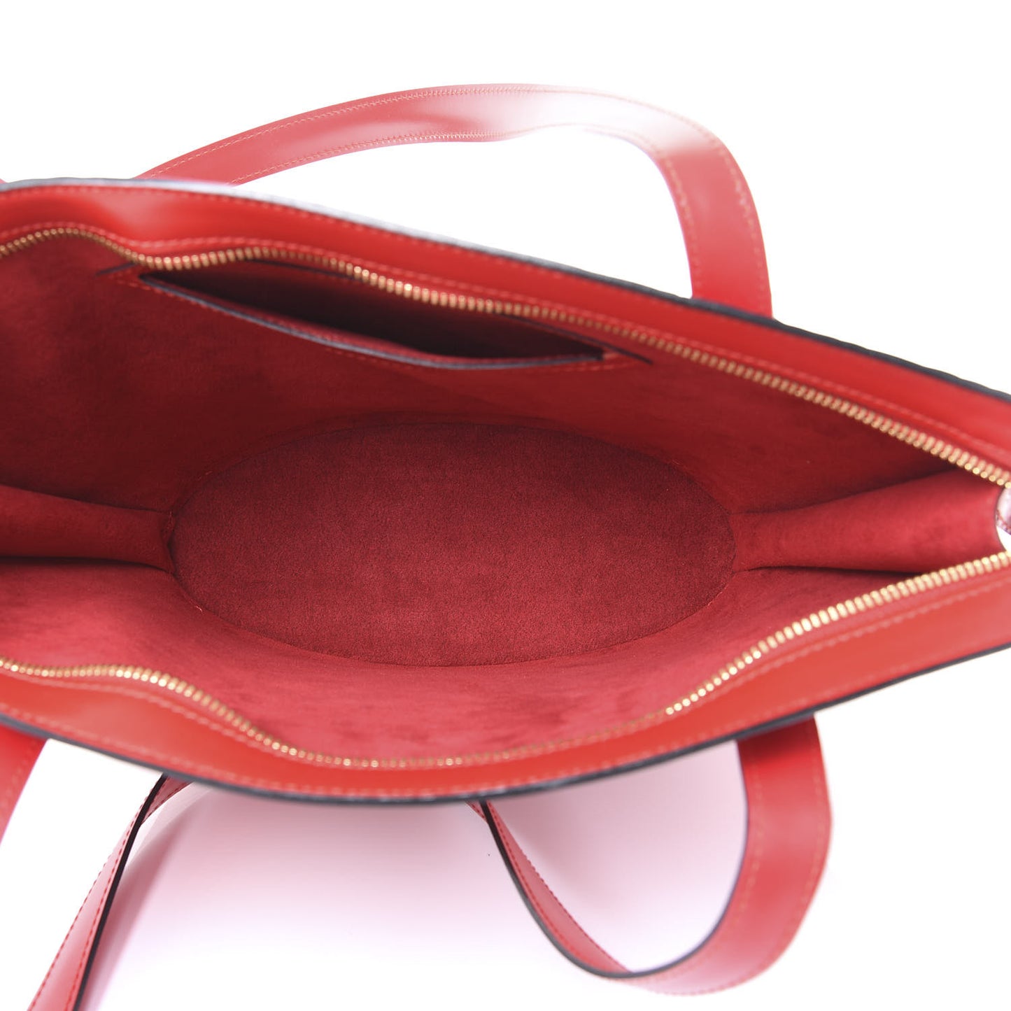 Epi Saint Jacques PM Long Straps Red