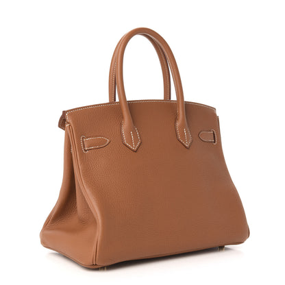 Hermes Togo Birkin 30 Gold 3 of 10