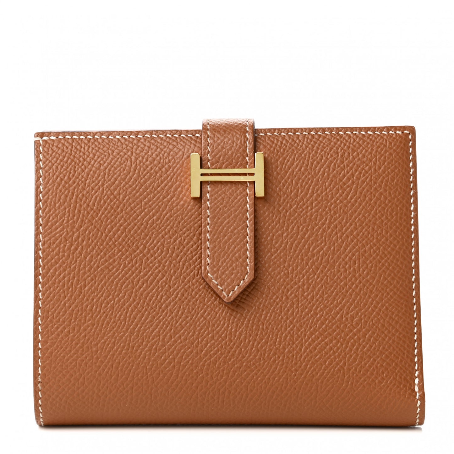 Epsom Bearn Compact Wallet Gold