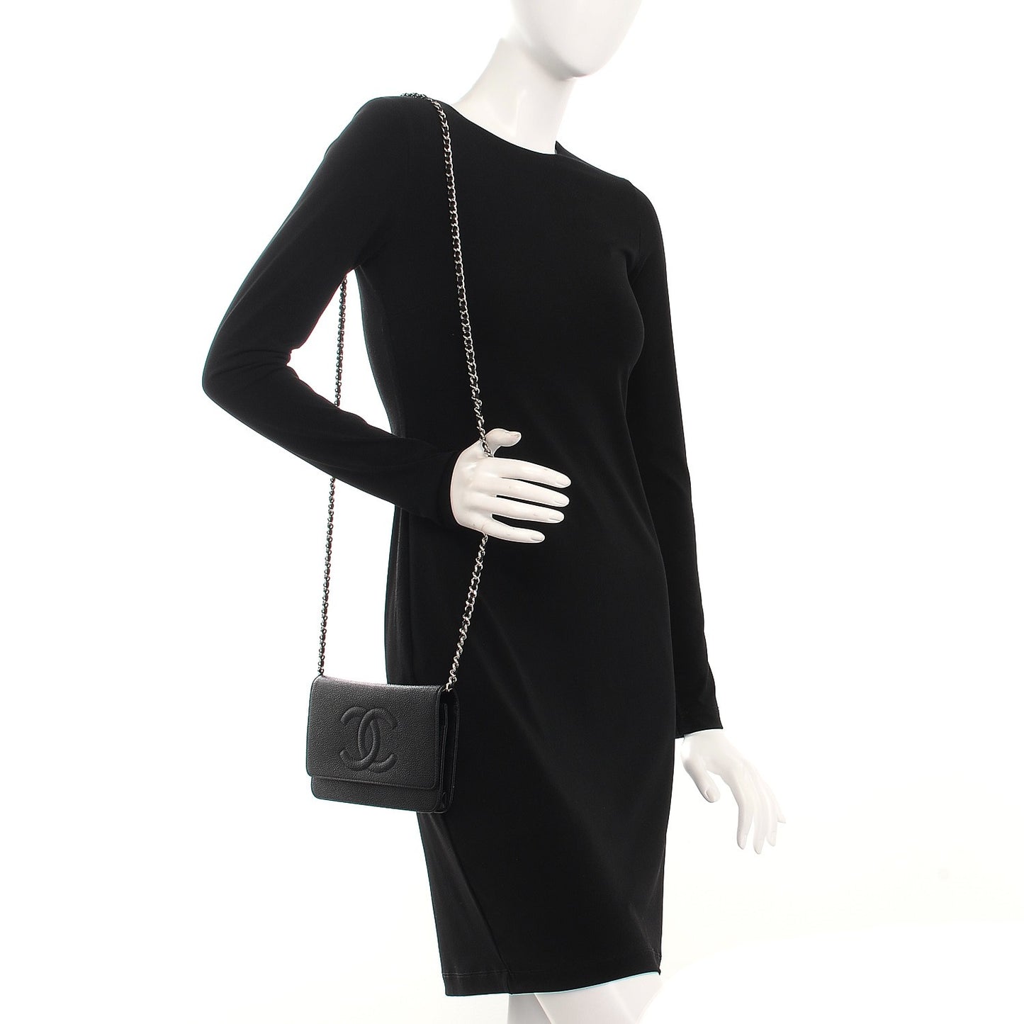 Caviar Timeless CC Wallet On Chain WOC Black