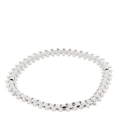 Cartier 18K White Gold Medium Clash De Cartier Flexible Bracelet 17 2 of 3