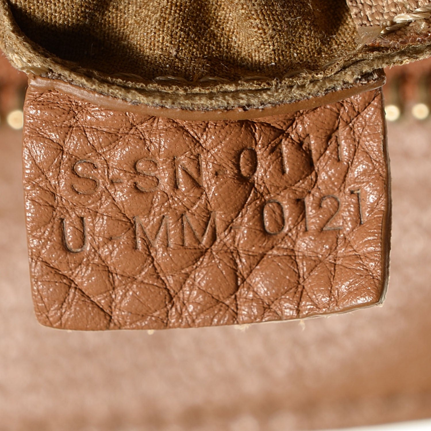 Celine Pebbled Calfskin Mini Luggage Camel 9 of 9