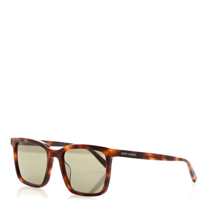 Saint Laurent Acetate Sunglasses SL 500 Havana 1 of 8